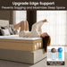 14 Inch Medium Firm Queen Hybrid Mattress with Zoned Support