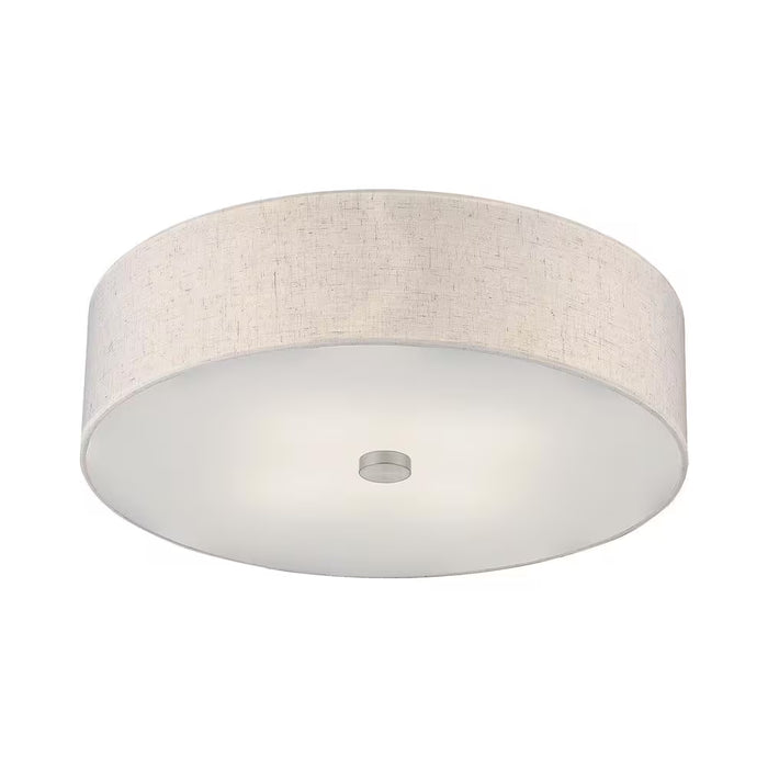 Mercury 4 Light Brushed Nickel Semi Flush Mount Lighting