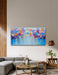 3D Paintings, Modern Abstract Oil Painting Hand Painted on Canvas Abstract Artwork Picture Wall Decoration for Living Room - Gorgeous Flowers Wall Art-24X48 Inch