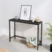 39.4” Console Table, Hallway Entrance Table Sofa Table behind Couch, for Living Room, Entryway, Easy Assembly, Accent Table, Black