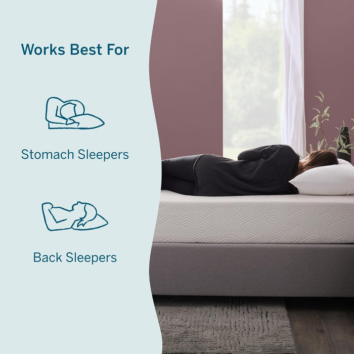 ® 10" Medium Gel Memory Foam Mattress – Bamboo Charcoal & Cooling Gel – Fiberglass Free – Bed in a Box – Certipur-Us® Certified – Queen Size