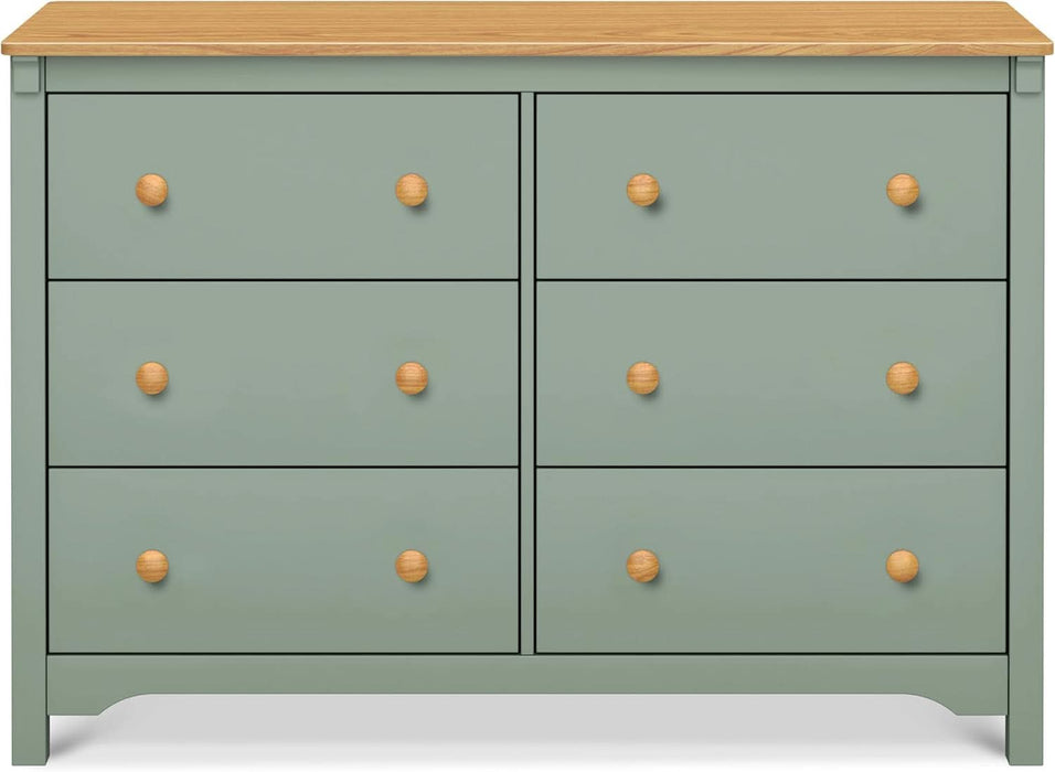 shea 6 drawer dresser All dressed up. Convenient storage meets a classic aesthetic. The Shea 6-Drawer Dresser features spacious drawers and a smooth rectangular surface. We love how this one is styled against a