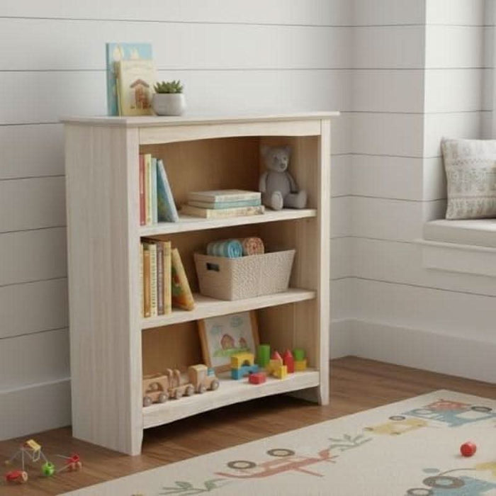 Shaker Solid Wood Bookcase, 36" High, Unfinished
