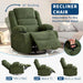 Rocking Recliner Chair for Adults Wide 360° Swivel Rocker Recliner