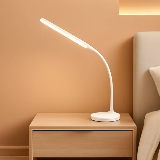 Extended Reach LED Desk Lamp, White