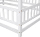 Full Size Wooden Montessori Farmhouse Playhouse Bed