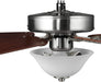 Airpro Collection 52'' Five-Blade Ceiling Fan with White Etched Light Kit