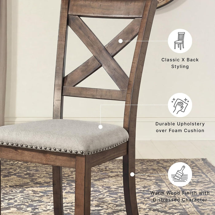 Signature Design by Ashley Moriville Upholstered Dining Chairs Set of 2