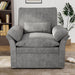 Grey 360deg Rotating Armchair ConcealedStorageSystemPro