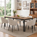 71In Industrial Dining Table for 6 People