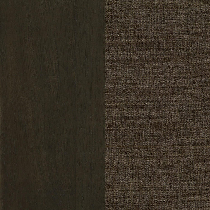 Home Furnishings - Spring Creek - Wood & Fabric - Chocolate Chairs with Upholstered Backrest - Home Kitchen & Dining Room - Set of 2 - Chocolate - 106582