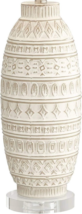 Cullen 30 1/2" Table Lamp Large Modern Almond Ceramic