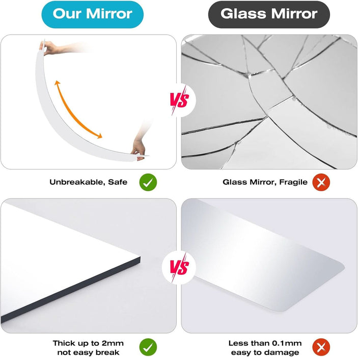 47.25 Inch Full Length CrystalClear Acrylic Mirror