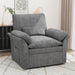 Grey 360deg Rotating Armchair ConcealedStorageSystemPro
