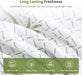 EGOHOME 8 Inch Twin Mattress Medium Plush, Green Tea Memory Foam Mattress