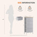4 Storage Drawer Dresser, Storage Cabinet, Clothes Organizer