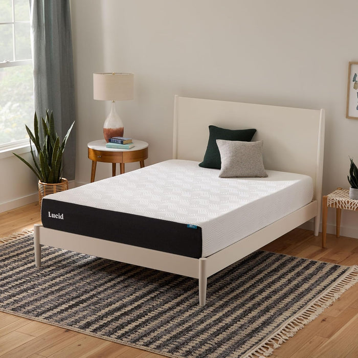 Full Size Memory Foam Mattress BambooCharcoalGel Infusion