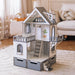 Wooden Mini Cottage Dollhouse - Childrens Playhouse