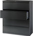 Hirsh 42 Inch Wide 4 Drawer Metal Lateral File Cabinet for Home and Office, Holds Letter, Legal and A4 Hanging Folders, Charcoal