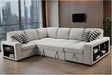 Oversized Sectional Sleeper Sofa with Storage