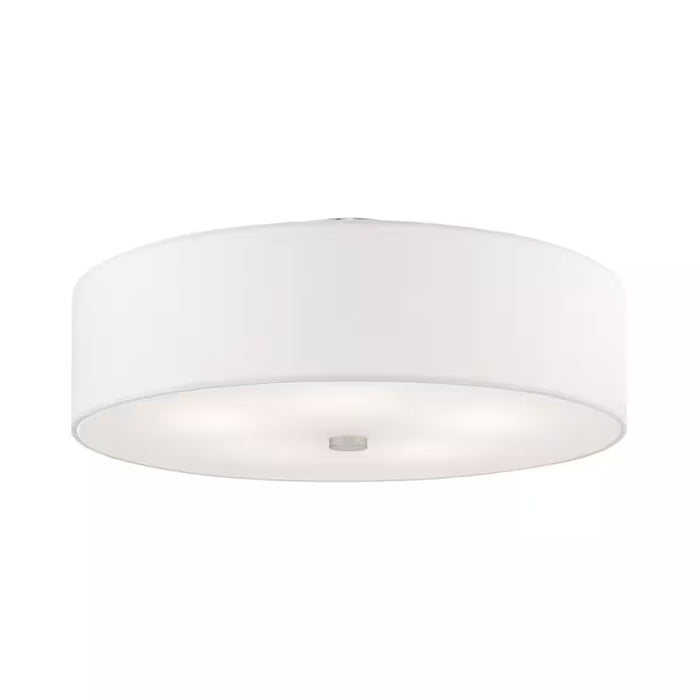 Mercury 5 Light Brushed Nickel Semi Flush Mount