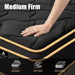Twin Mattress 10 Inch Twin Size Mattresses in a Box Memory Foam Hybrid Twin Mattress Soft with Individual Pocket Spring for Motion Isolation, Edge Support, Medium Firm