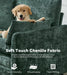 Green Chenille Cloudlike Sofa 83 Inches UltraComfort