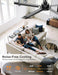 60 Inch Matte Black Industrial Ceiling Fan AppControl