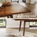 7-Piece 2-Way Extendable Dining Table Set for 4-10, Walnut