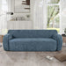 Curved Upholstered Sofa with Extra Seating