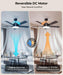 Smart Reversible Dc Motor Led Ceiling Fan