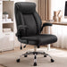 Ergonomic Office Chair, Executive Leather Desk Chair with Lumbar Support