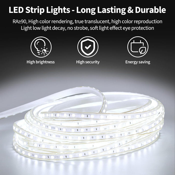 40X30 LED Bathroom Mirror, Shatterproof Mirror with Light