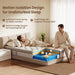 Twin Mattress 12 Inch Hybrid Mattress in a Box with Memory Foam and Individual Pocket Springs, Medium Firm Twin Size Bed Mattress for Motion Isolation and Pressure Relief, Certipur-Us