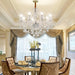 K9 Clear Crystal Chandelier 28InchDiameter 8Light Pendant