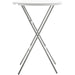 BTEXPERT 32" round 43" Bar Height White Granite Plastic Folding Table Portable Commercial Table Banquet Card Coffee Dining Table for Wedding Party Event Home Kitchen Outdoor Set of 5