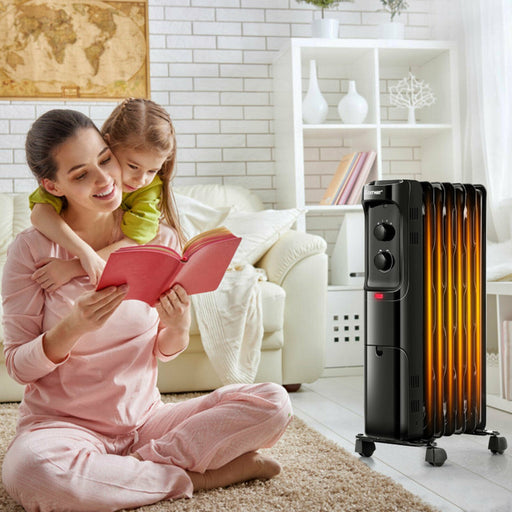 1500W Portable Space Heater with Adjustable Thermostat