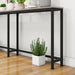 Sofa Tables Console Table with USB Ports,Behind Couch Table with Oulets & USB Ports,Narrow Entryway Table, Skinny Hallway Tables,Grey