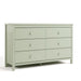 Alpine 6-Drawer Double Dresser, Sage