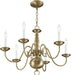 Lighting 5006-01 Williamsburgh 6 Light Antique Brass Chandelier