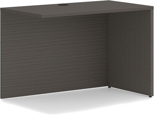 MOD L Shaped Desk Return Shell, Executive Corner Computer Desk for Home Office, Gaming, Durable Workstation, Slate Teak