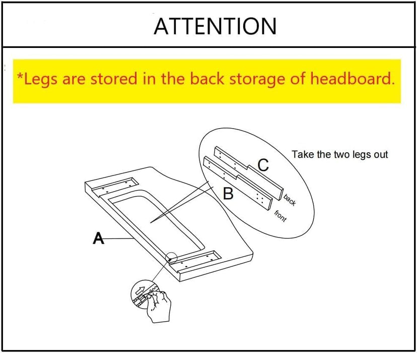 Boucle Upholstered Tufted Button King Headboard and Comfortable Fashional Padded King/California King Size Headboard,6025-K-Boucle-Navy Blue