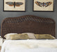 Home Collection Sephina Brown Rattan Headboard (Queen)