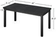 63 Inch Large Computer Desk, Gaming Long Desk with a Modern Design Wide Desk at Home, Perfect for Office Work, Studying, and Writing, Etc., Black. - ShipItFurniture