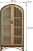 Bookcase Bookcase Solid Wood Floor-Standing Wabi-Sabi Style Bookshelf Glass Display Cabinet with Door Wall Storage Cabinet Bookshelf