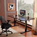 Height Adjustable Electric Standing Desk, 55 X 28 Inches Sit Stand up Desk, Memory Computer Home Office Desk, Black