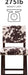 Udder Madness Corey Bar Stool, 19"W X 22.5"D X 44.75"H, Brown