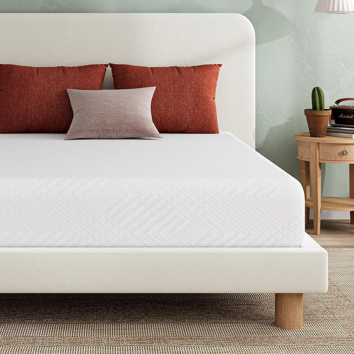 EGO 6 Inch Twin Mattress - Green Tea Memory Foam, Cooling Gel, Fiberglass-Free, Certipur-Us Certified, for Kids, Bunk Beds, Trundle & Daybeds