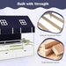 White Twin Montessori House Bed Frame With Drawers