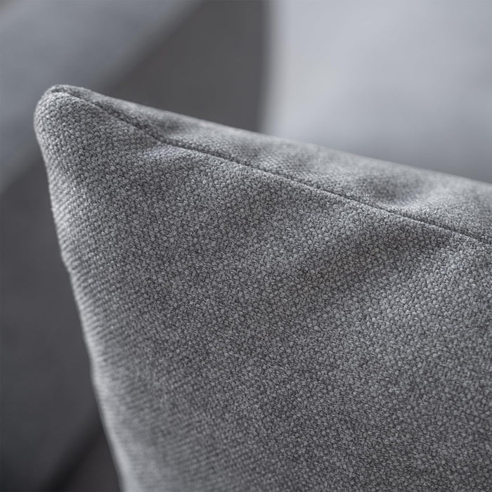 Luxury L-Shaped Upholstery Convertible Modular Sectional Sofa, Contemporary Reversible Couch with Chaise Lounge for Living Room, Apartment, Linen-Like Grey